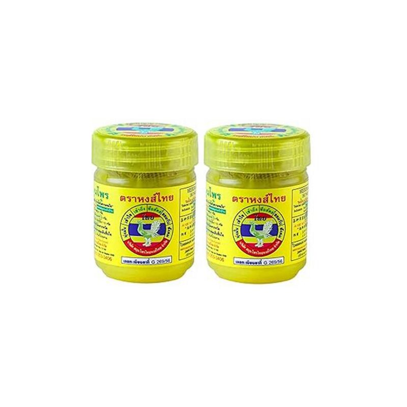 Hong Thai Yadom Gele Inhaler – Thaise Menthol Kruideninhaler (2-PACK)